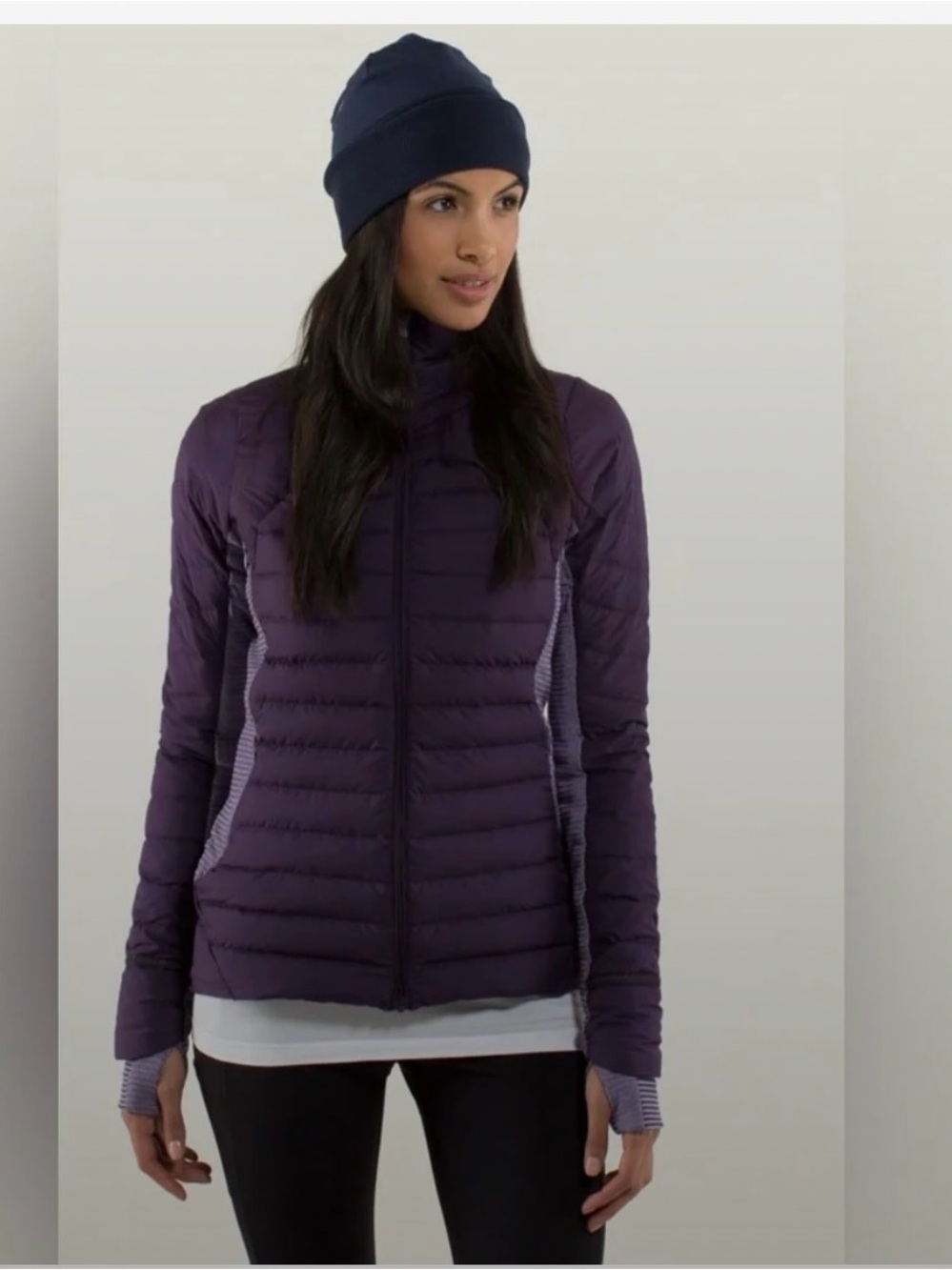 Lululemon Women's Lightweight Quilted Jacket in Deep Purple